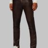 Mens Leather Motorcycle Pants