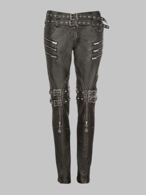 Womens Leather Motorcycle Pants